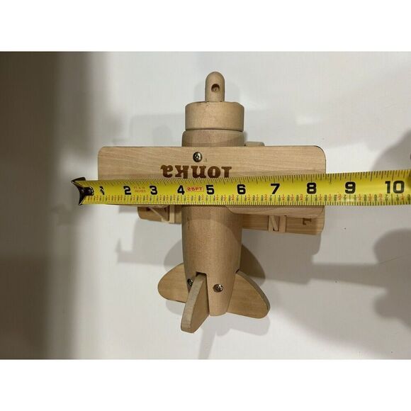 TONKA Bi-Plane Pre-Built Hard-to-Find Collectible ‼️3 Propellers Are Missing‼️ - Picture 6 of 9